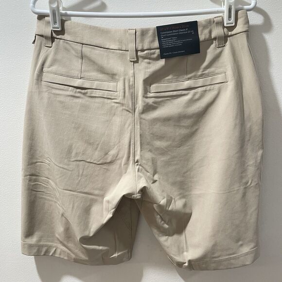 Lululemon Commission Short Classic 9” Warpstreme Size 31 Trench TRNH Men Beige - Picture 7 of 8